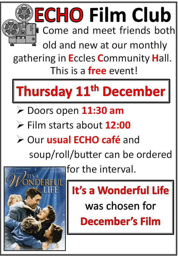 ECHO Film Club 11/12/25 12 midday