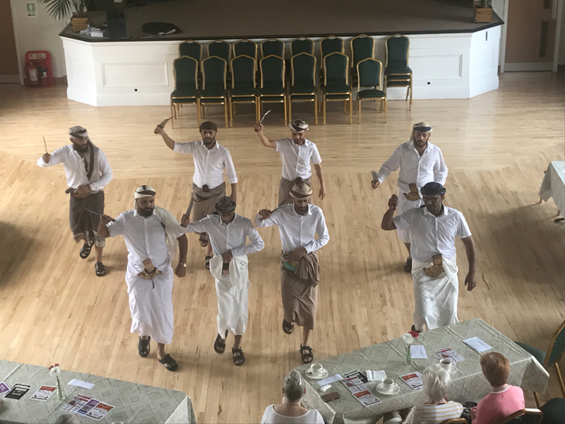 Pic of Yemeni Dance troop