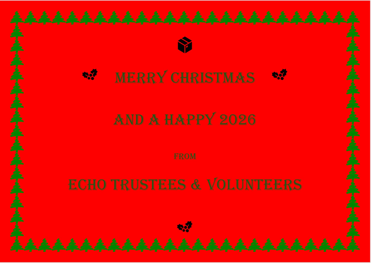 Merry Christmas from Trustees adn Volunteers