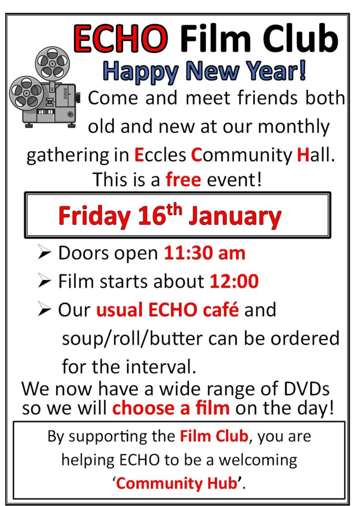 Echo Film club 16/01/26 12pm