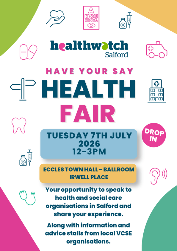 7 july 12noon to 3pm Health Fair poster